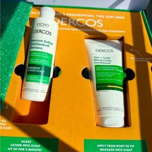 Vichy Dercos Anti-Dandruff Shampoo and Conditioner Set